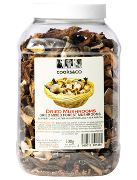 Dried Mixed Forest Mushrooms